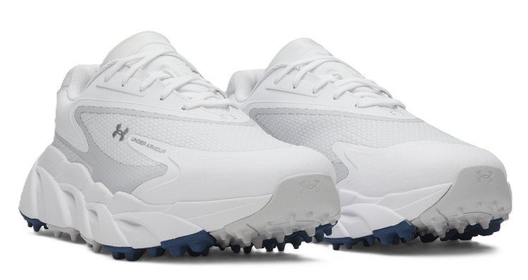 Under Armour Halo Hybrid SL scarpe da golf da uomo, bianche