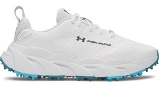 Under Armour Halo Tour Hybrid Spikeless scarpe da golf donna, bianche