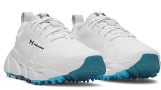 Under Armour Halo Tour Hybrid Spikeless scarpe da golf donna, bianche
