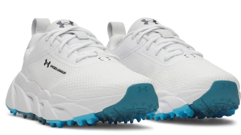 Under Armour Halo Tour Hybrid Spikeless scarpe da golf donna, bianche
