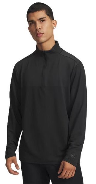 Under Armour Drive Lightweight 1/2 Zip felpa da uomo, nera