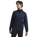 Under Armour Drive Lightweight 1/2 Zip felpa da uomo, midnight navy/midnight navy fade heather/castlerock