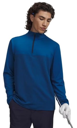 Under Armour Drive Lightweight 1/2 Zip felpa da uomo, varsity blue/midnight navy
