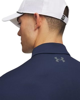 Under Armour Matchplay polo da uomo, academy/pitch gray