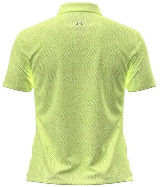 Under Armour Halo Bonded Jacquard polo da donna, fade green