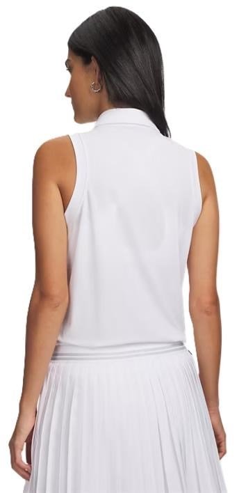 Under Armour Drive Sleeveless polo donna, bianco