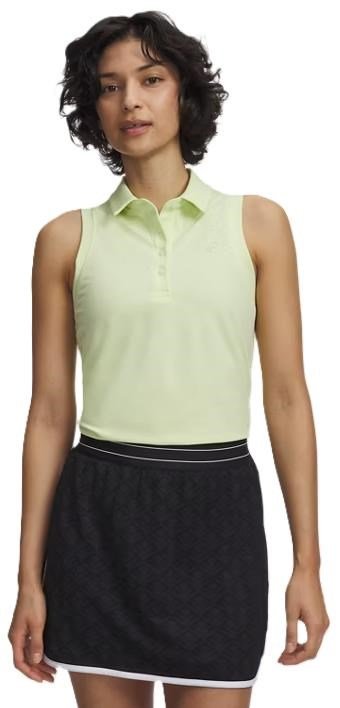 Under Armour Drive Sleeveless polo da donna, fade green