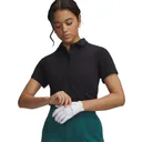 Under Armour Drive Short Sleeve polo da donna, nero