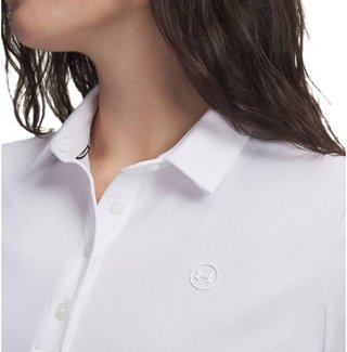 Under Armour Drive Short Sleeve polo da donna, bianco