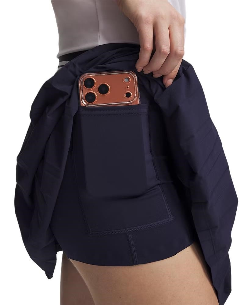 Under Armour Drive Pleated gonna da donna, midnight navy/white