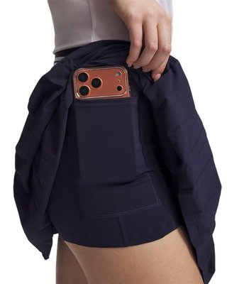 Under Armour Drive Pleated gonna da donna, midnight navy/white