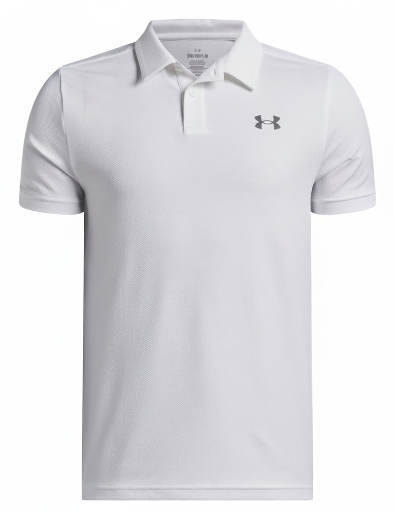 Under Armour Matchplay polo junior, bianco/castlerock