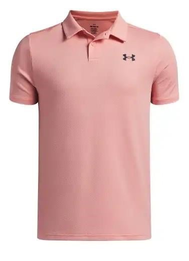 Under Armour Matchplay junior polo da bambino, pesca