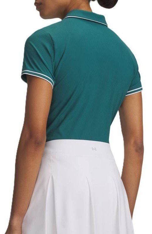 Under Armour Drive Chill polo da donna, rack green/white