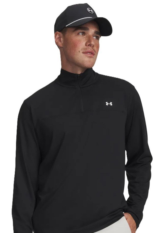 Under Armour T2G 1/4 Zip felpa da uomo, nera