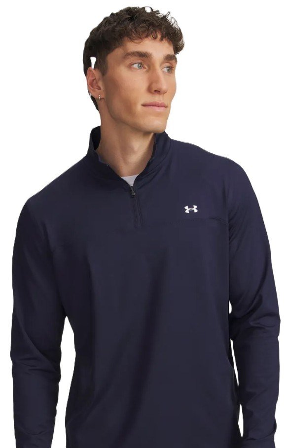Under Armour T2G 1/4 Zip felpa da uomo, midnight navy