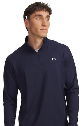 Under Armour T2G 1/4 Zip felpa da uomo, midnight navy