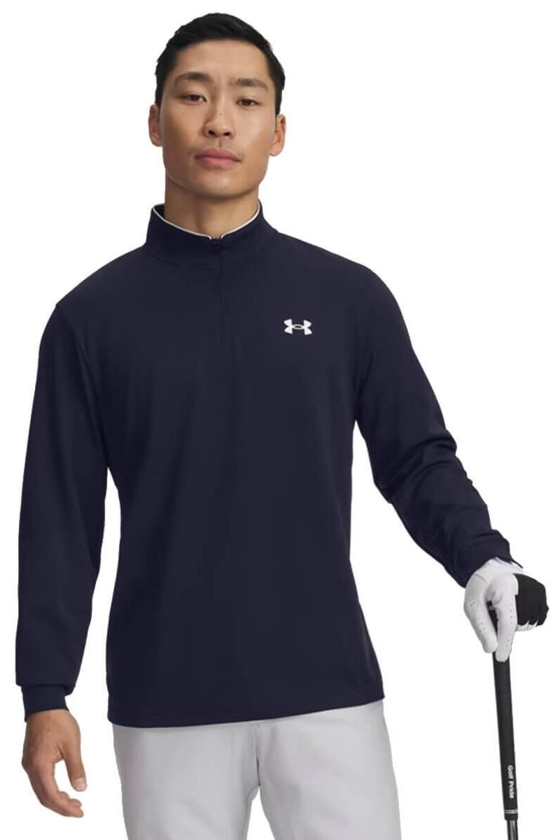 Under Armour MatchPlay 1/4 Zip felpa da uomo, navy
