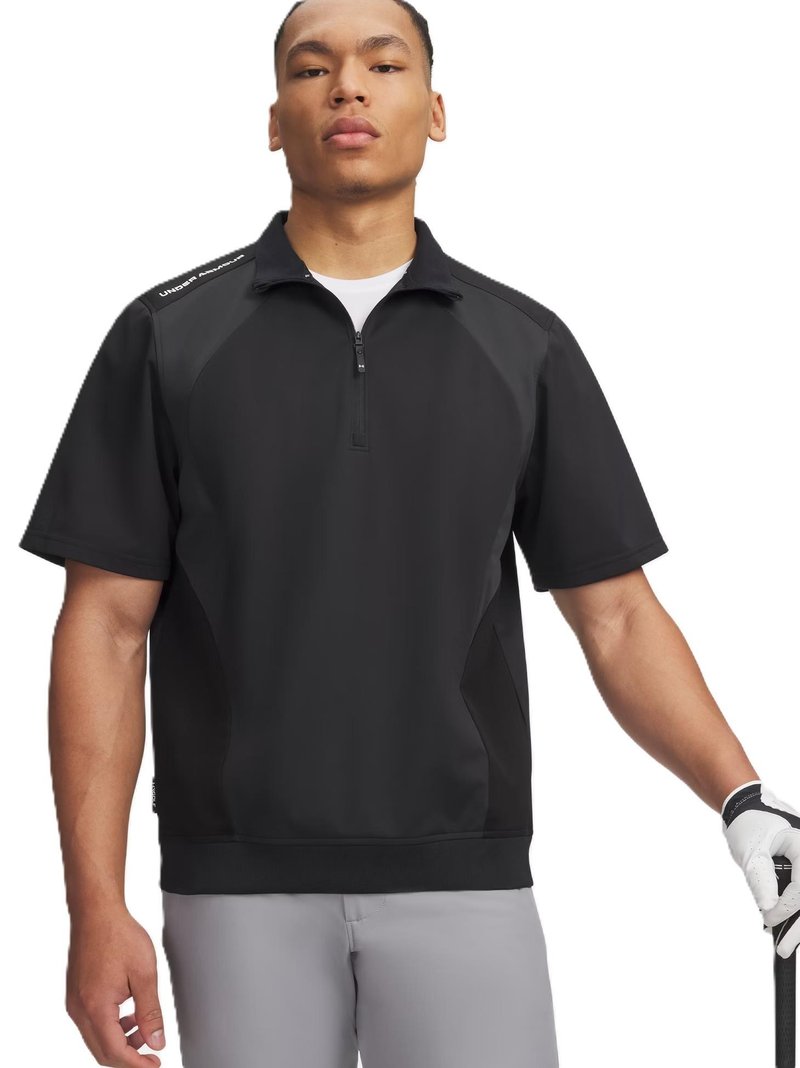 Under Armour Drive Wind SS 1/2 Zip giacca antivento da uomo, nera