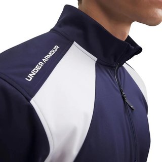Under Armour Drive Wind SS 1/2 Zip giacca antivento da uomo, navy