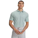 Under Armour Tee To Green Pique polo da uomo, enamel blue/bianco