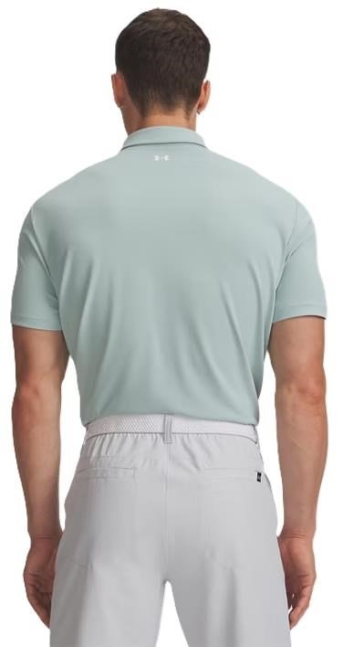 Under Armour Tee To Green Pique polo uomo, enamel blue/white