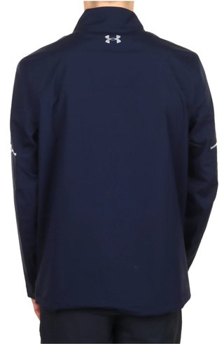 Under Armour Drive Rain giacca da uomo, midnight navy/metallic silver
