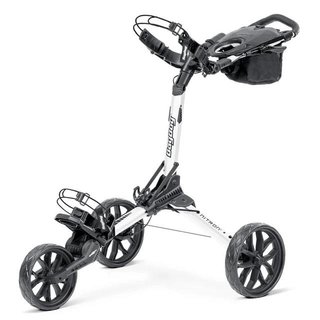 Bag Boy Nitron Auto-Open carrello manuale, bianco/nero