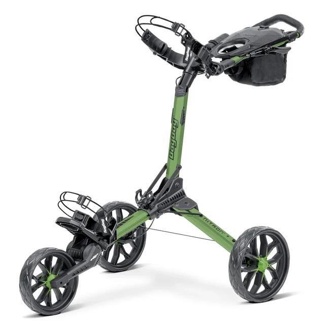 Bag Boy Nitron Auto-Open carrello manuale, verde/nero