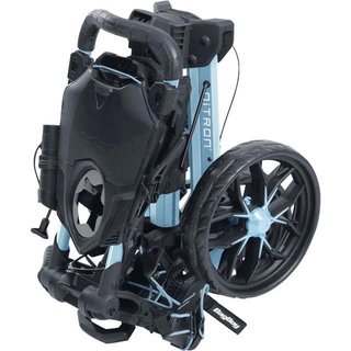 Bag Boy Nitron Auto-Open carrello manuale, azzurro ghiaccio/bianco