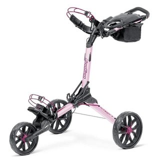 Bag Boy Nitron Auto-Open carrello manuale, rosa/vino
