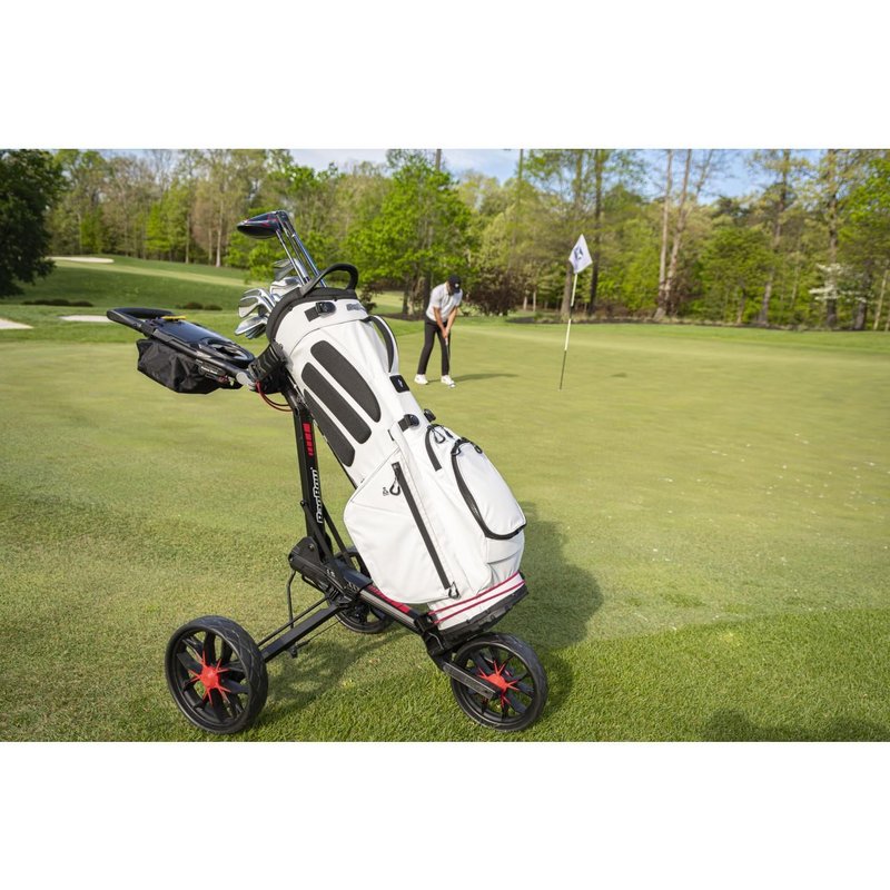 Bag Boy Slimfold Compact carrello manuale, verde/nero