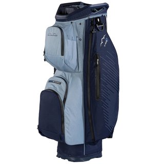 Sun Mountain H2NO C100 cart bag impermeabile 14 vie, navy/ash/platinum