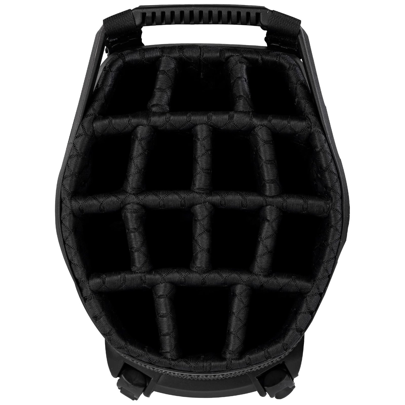 Sun Mountain H2NO E-4.5 14 WAY VLO stand bag impermeabile, nero/acciaio