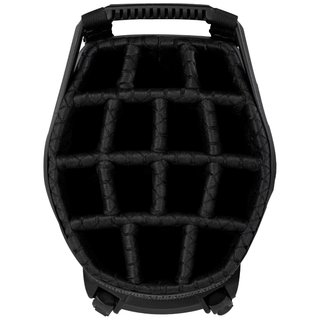 Sun Mountain H2NO E-4.5 14 WAY VLO stand bag impermeabile, nero/acciaio