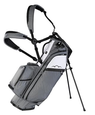 Sun Mountain H2NO E-4.5 14 Way VLO stand bag impermeabile, nickel/white/black