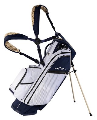 Sun Mountain H2NO E-4.5 14 WAY VLO stand bag impermeabile, navy/gold/white