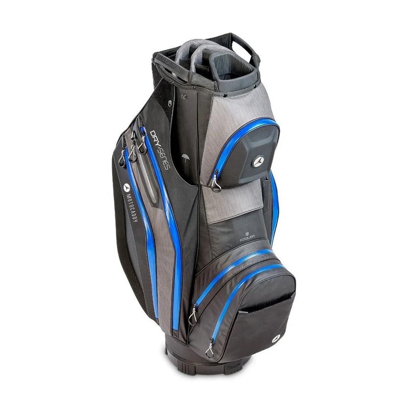 Motocaddy NEW Dry-Series cart bag 2026, nero/blu
