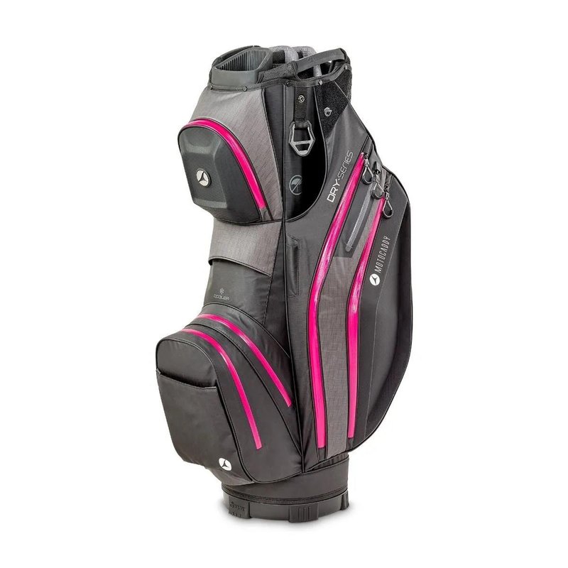Motocaddy NEW Dry-Series cart bag 2026, nero/fucsia