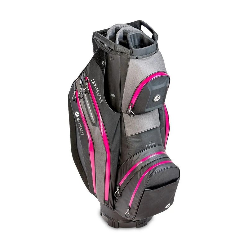 Motocaddy NEW Dry-Series cart bag 2026, nero/fucsia