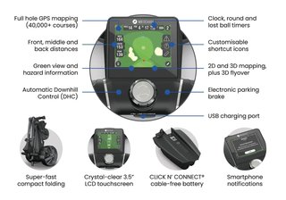 Motocaddy NEW M5 GPS DHC carrello elettrico 2026, Ultra Lithium