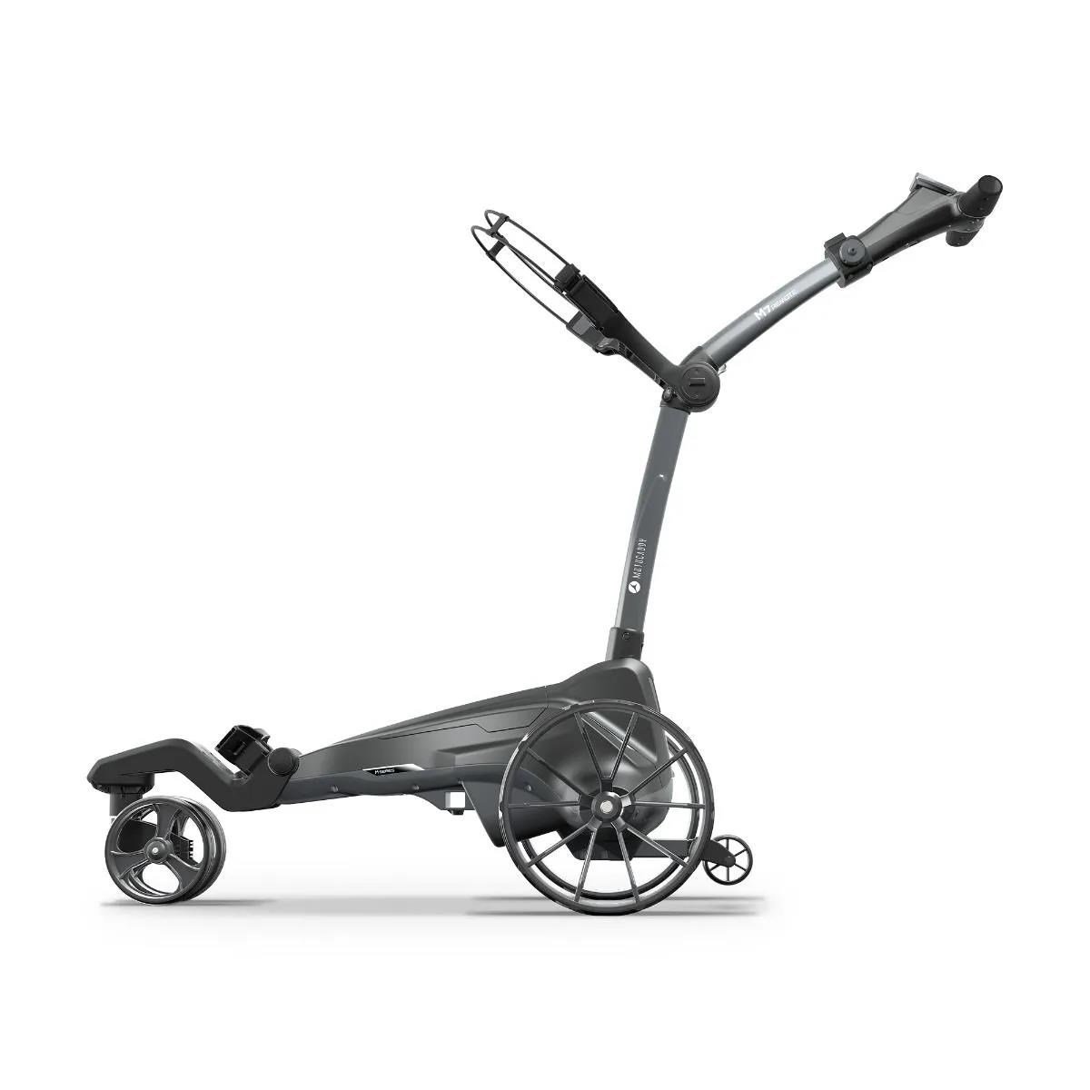 Motocaddy NEW M7 REMOTE DHC carrello elettrico 2026, M7 Ultra Lithium, grafite