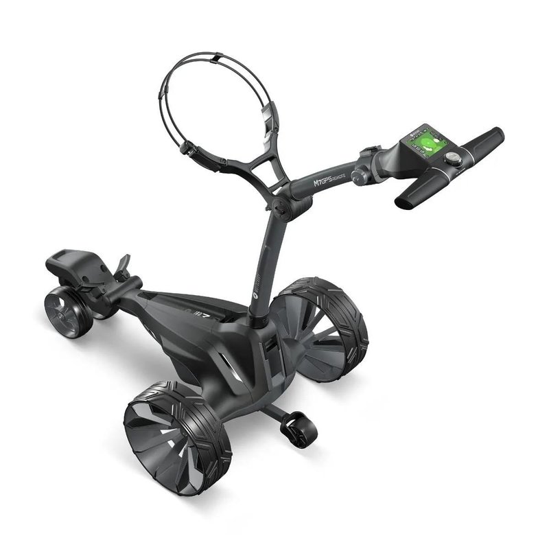 Motocaddy NEW M7 GPS REMOTE DHC carrello elettrico 2026, M7 Ultra Lithium, grafite