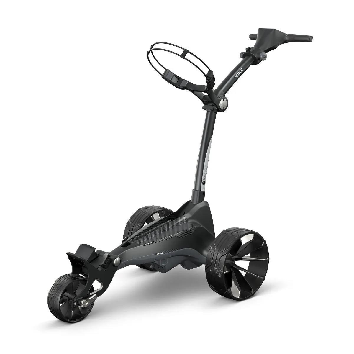 Motocaddy NEW M-TECH GPS carrello elettrico 2026, Ultra Lithium 36+, grafite