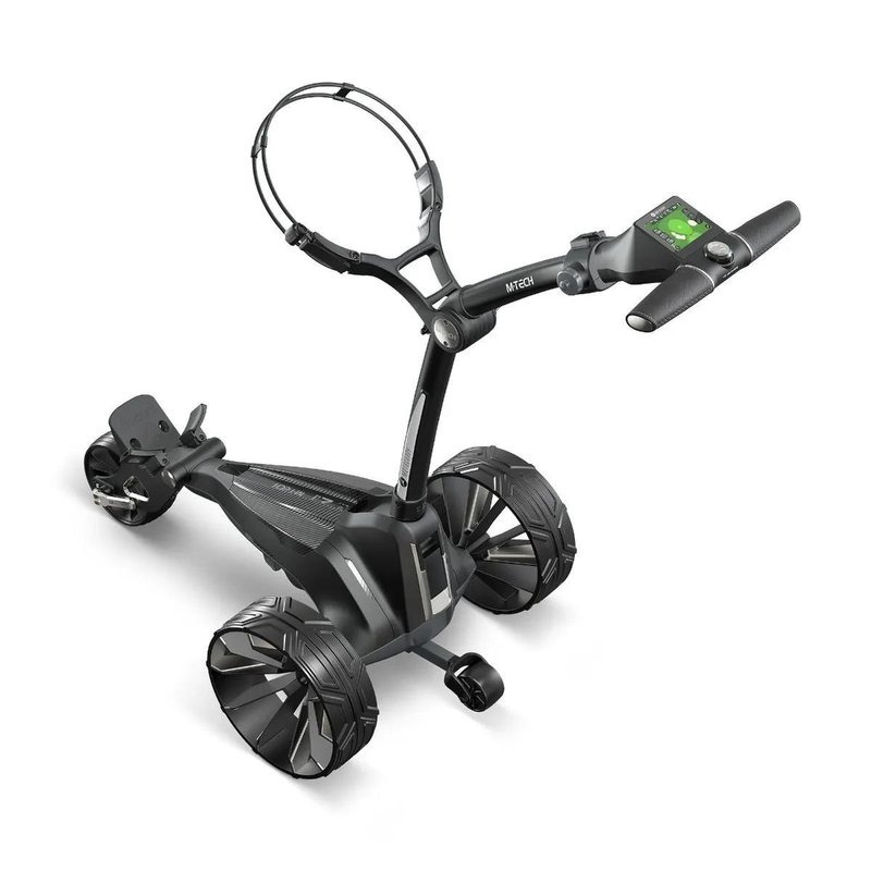 Motocaddy NEW M-TECH GPS carrello elettrico 2026, Ultra Lithium 36+, grafite