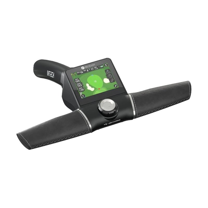 Motocaddy NEW M-TECH GPS carrello elettrico 2026, Ultra Lithium 36+, grafite