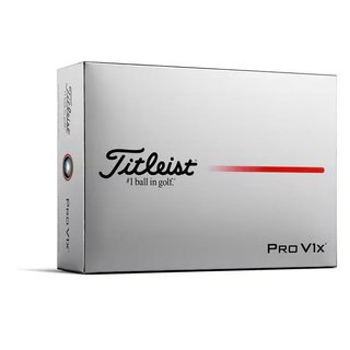 Titleist Pro V1x 2025 palline da golf (12 palline)