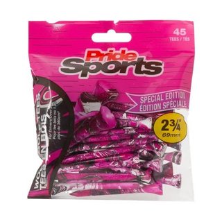 Pride Sports Special Edition Paint Splatter Tees 45 pezzi, 69 mm, rosa neon/nero