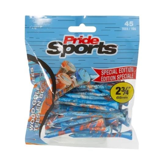 Pride Sports Special Edition Paint Splatter Tees 69 mm, blu/arancione