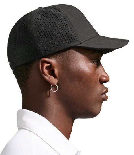 Nike Rise unisex cappellino da golf, nero